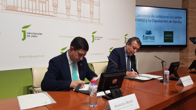 La Diputaci&oacute;n de Sevilla y FAMSI firman el Convenio Marco de Colaboraci&oacute;n
