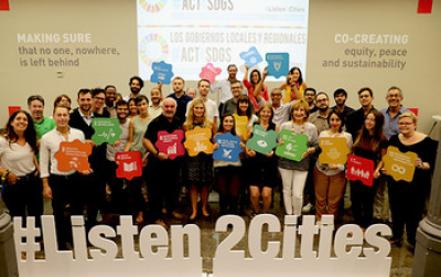 CGLU inicia la campa&ntilde;a #Act4SDGs e invita a todos sus miembros a "actuar por los ODS" el 25 de septiembre