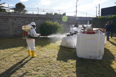 Recicladores/as de Quito retoman su actividad econ&oacute;mica gracias al apoyo del Municipio de Quito y del FAMSI