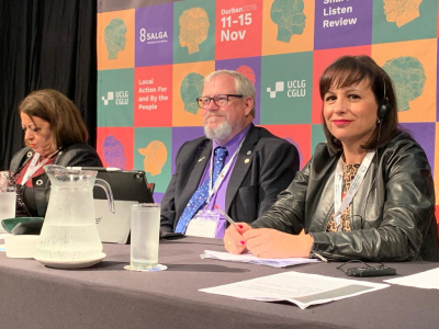 Isabel Uceda, alcaldesa de Lopera: "Todos los pa&iacute;ses estamos en v&iacute;as de desarrollo en t&eacute;rminos de igualdad de g&eacute;nero"