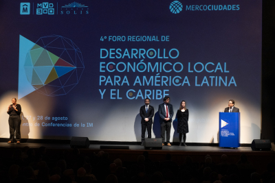 Montevideo inaugura el 4&deg; Foro Regional de Desarrollo Econ&oacute;mico Local, marcando el camino hacia la VI edici&oacute;n del Foro Mundial en Sevilla
