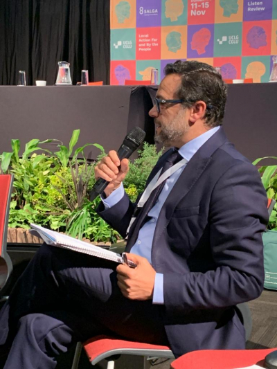 Francisco Toajas participa en la Cumbre Mundial de Gobiernos Locales y Regionales celebrada en Durban, con el FAMSI en la presidencia de la Comisi&oacute;n de Desarrollo Econ&oacute;mico Social Local