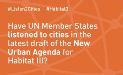 CGLU mantiene en alto la reivindicaci&oacute;n del papel local en la Nueva Agenda Urbana