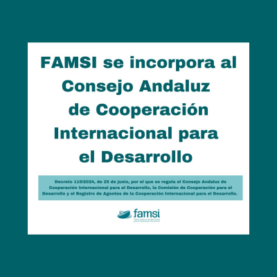 FAMSI se incorpora al Consejo Andaluz de Cooperaci&oacute;n Internacional para el Desarrollo