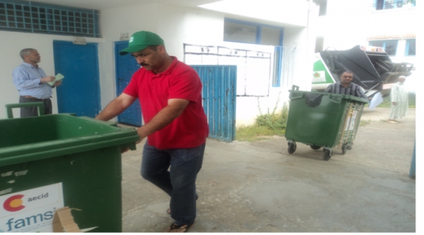 Mejora de Recogida de Residuos S&oacute;lidos en las Comunas de Chefchaouen - III Fase