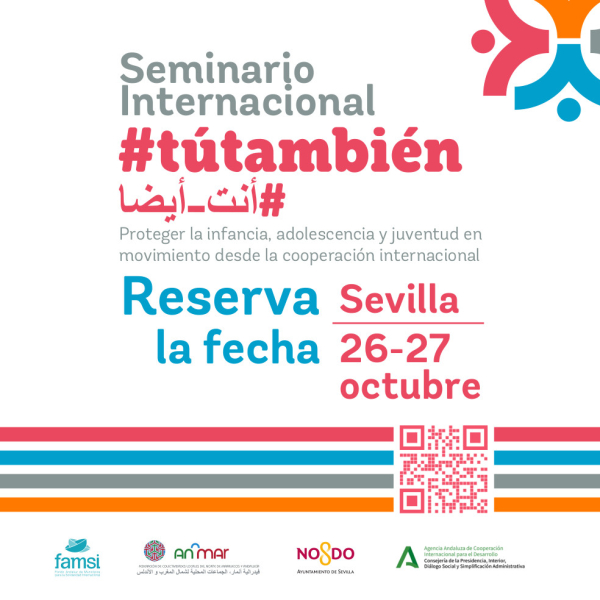 Abierta la inscripci&oacute;n al 'Seminario Internacional #T&uacute;Tambi&eacute;n, 26 y 27 de octubre, en Sevilla