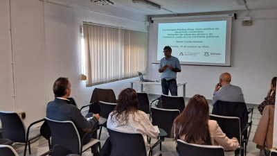La Diputaci&oacute;n de Huelva celebra el Encuentro sobre Compra P&uacute;blica &Eacute;tica impartido por IDEAS Comercio Justo