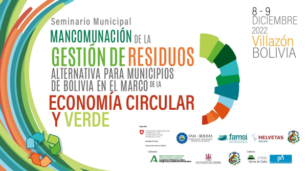 El Foro Municipal 'Gesti&oacute;n integral de los residuos s&oacute;lidos' del 8 y 9 de diciembre se dar&aacute; cita en Villaz&oacute;n - Bolivia
