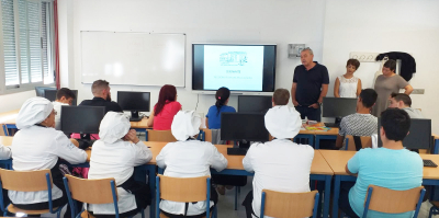 J&oacute;venes de FP de Cocina y Gastronom&iacute;a de la Subb&eacute;tica cordobesa se forman en pr&aacute;cticas de consumo responsable