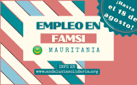 EMPLEO EN FAMSI: abierto el proceso de recepci&oacute;n de CV para cubrir una plaza en Mauritania