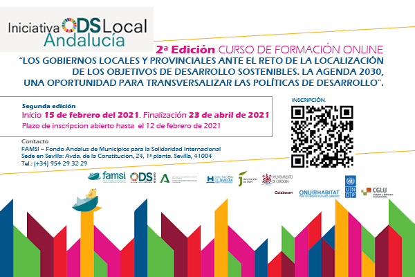 Lanzamos la 2&ordf; edici&oacute;n del curso online "Los gobiernos locales y provinciales ante el reto de la localizaci&oacute;n de los ODS"