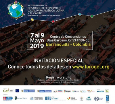 La ciudad colombiana de Barranquilla acoge el Foro de Desarrollo Econ&oacute;mico Local previo a la cita mundial
